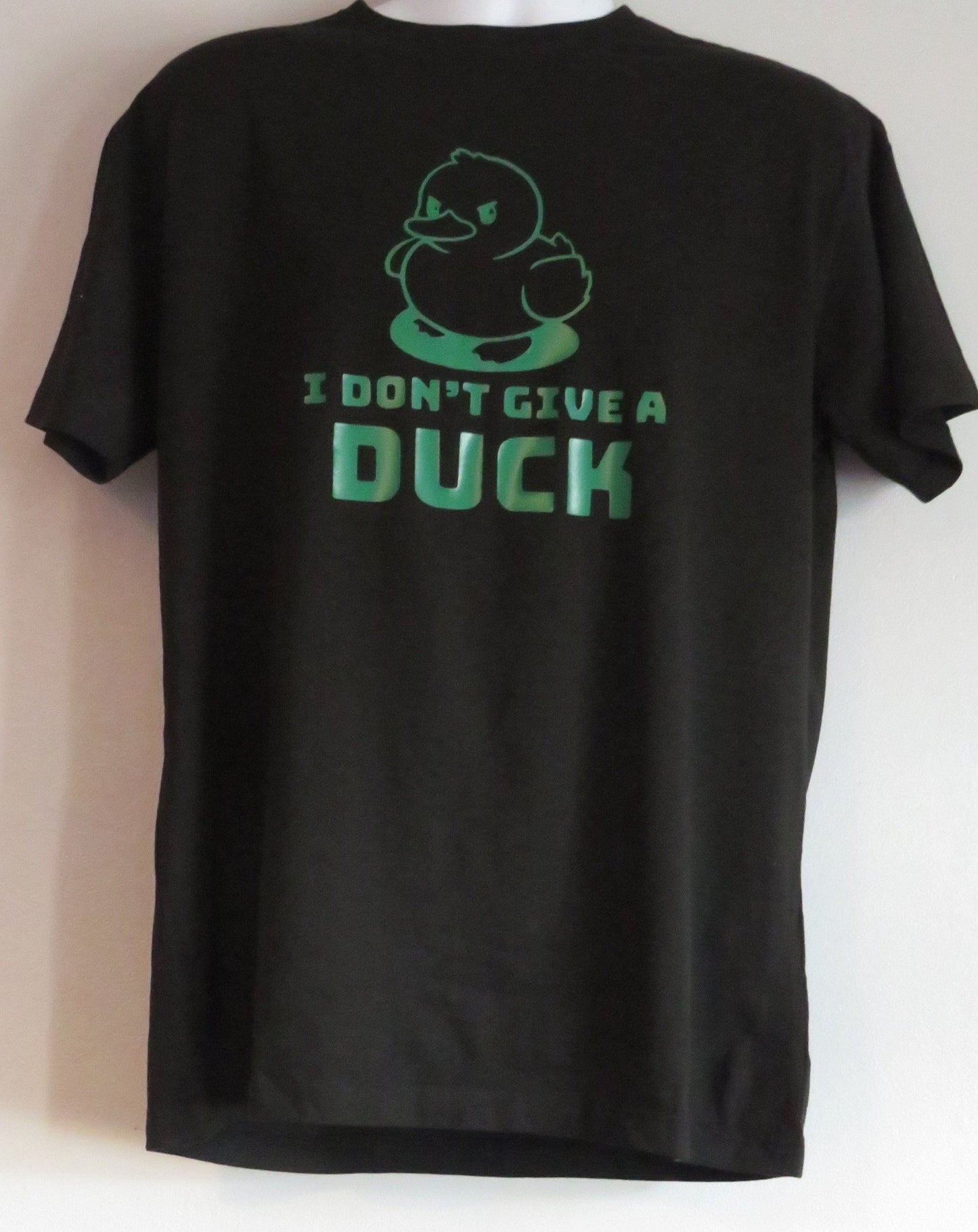 Funny t-shirt "I don't give a duck", adults, funny, T-shirt, men, women, late teens