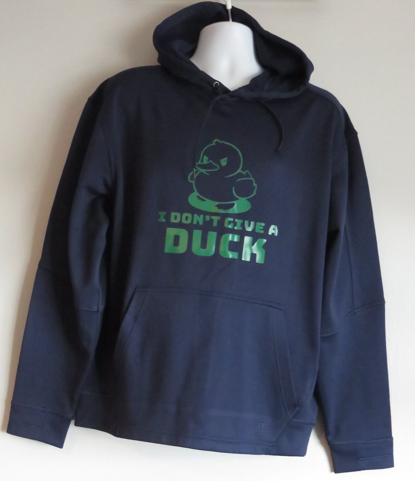 I don't give a duck, adults hoodie, funny, hooded sweatshirt, unisex