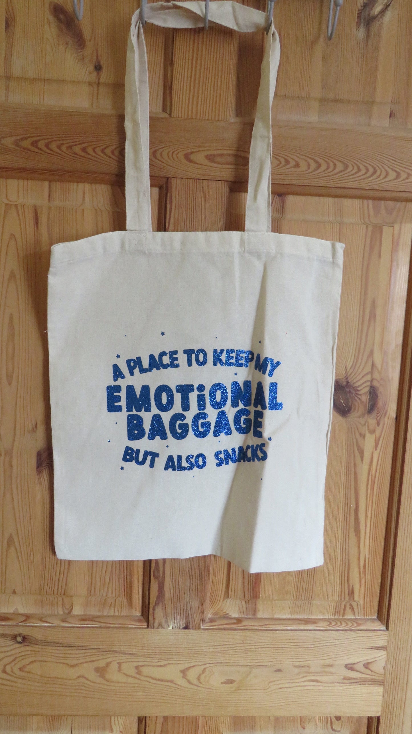 Natural Cotton Shopping Tote Bags personalised, funny and reusable.